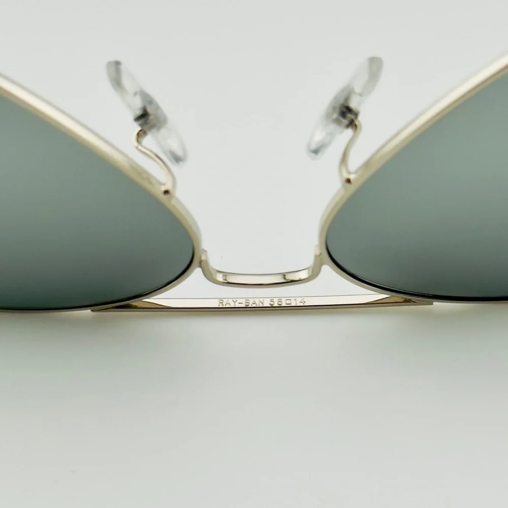 Ray-Ban Aviator Mirror Sunglasses RB3025 Silver Frame with Silver Mirror Lenses